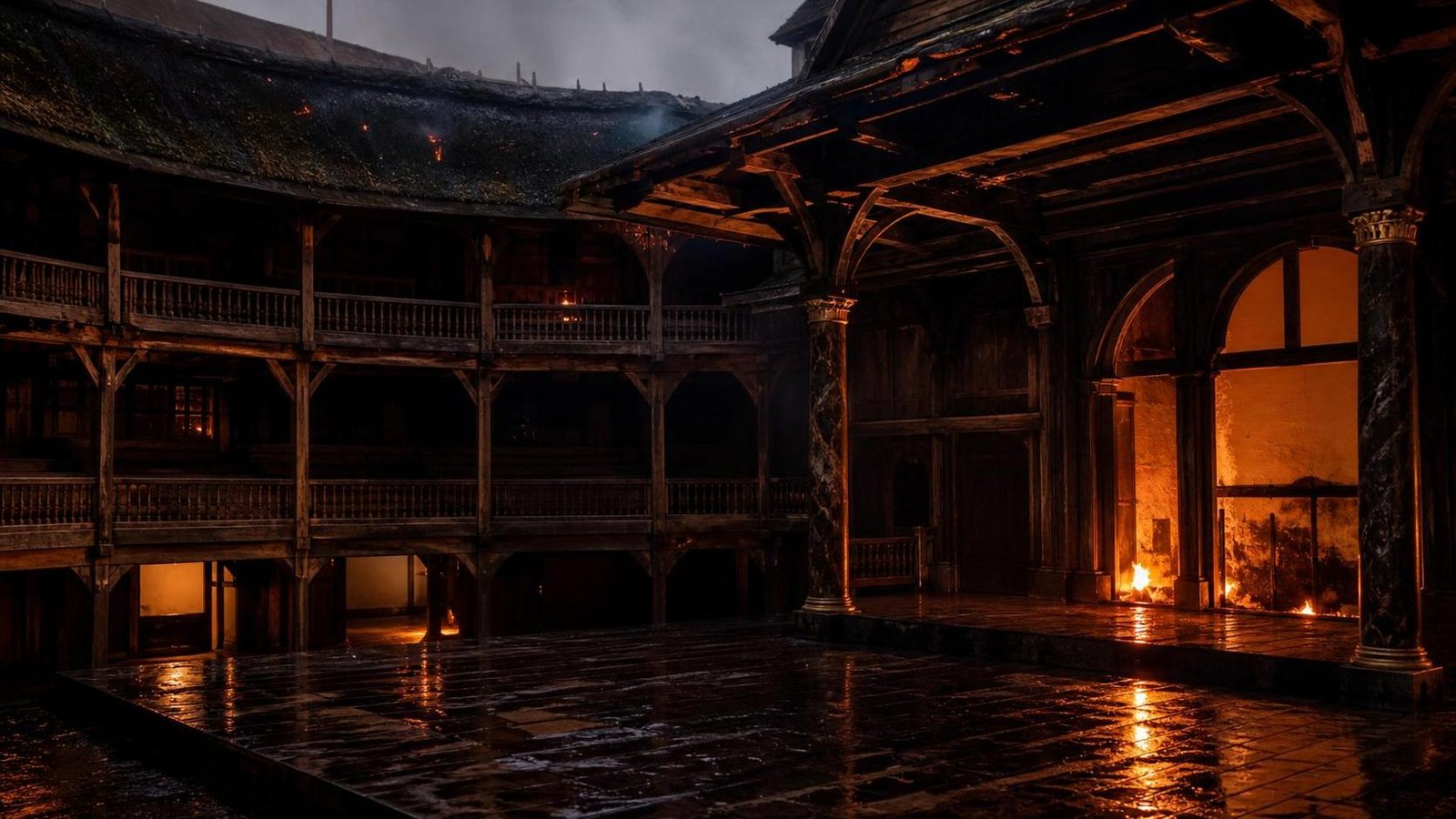 Il Globe bruciato: quando il teatro diventa una casa per fantasmi