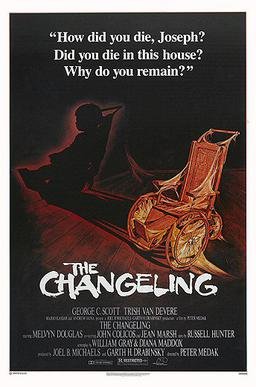 Locandina ufficiale di The Changeling, film horror del 1980