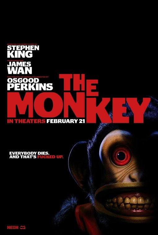 Locandina ufficiale di The Monkey 2025