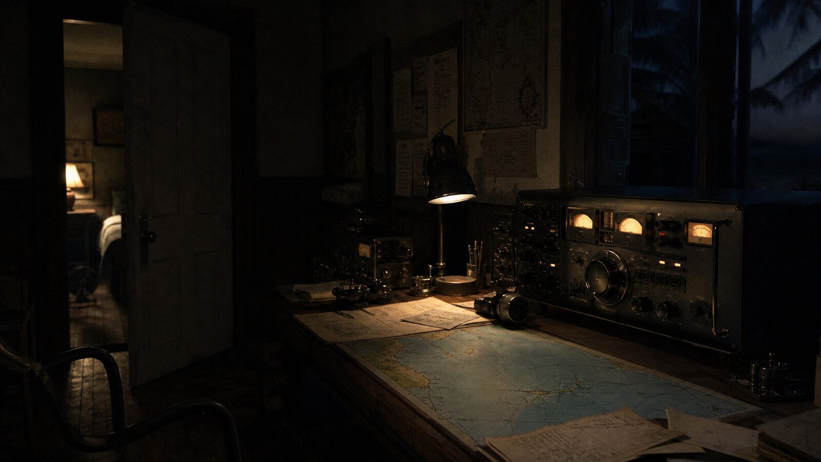 La radio che riceveva Howland solo di notte