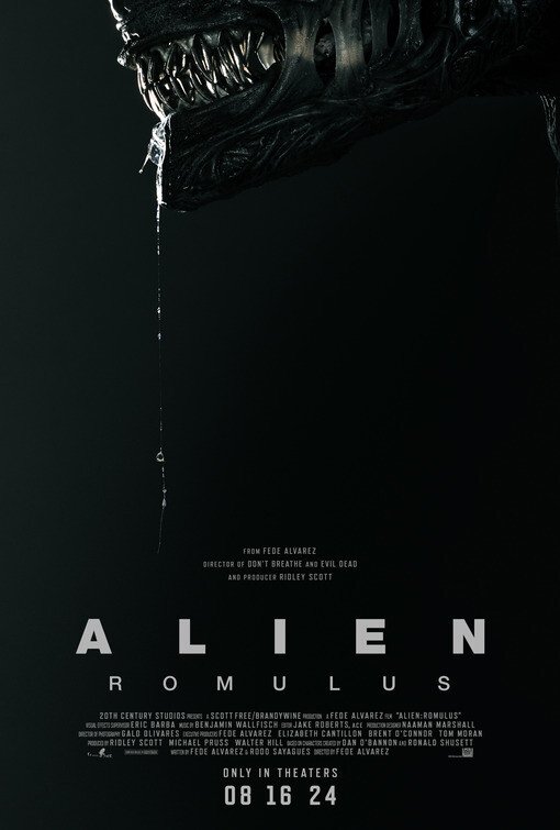 Locandina ufficiale di Alien: Romulus 2024