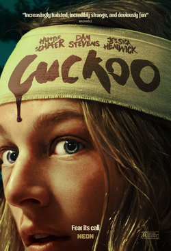 Locandina ufficiale verticale di Cuckoo del 2024