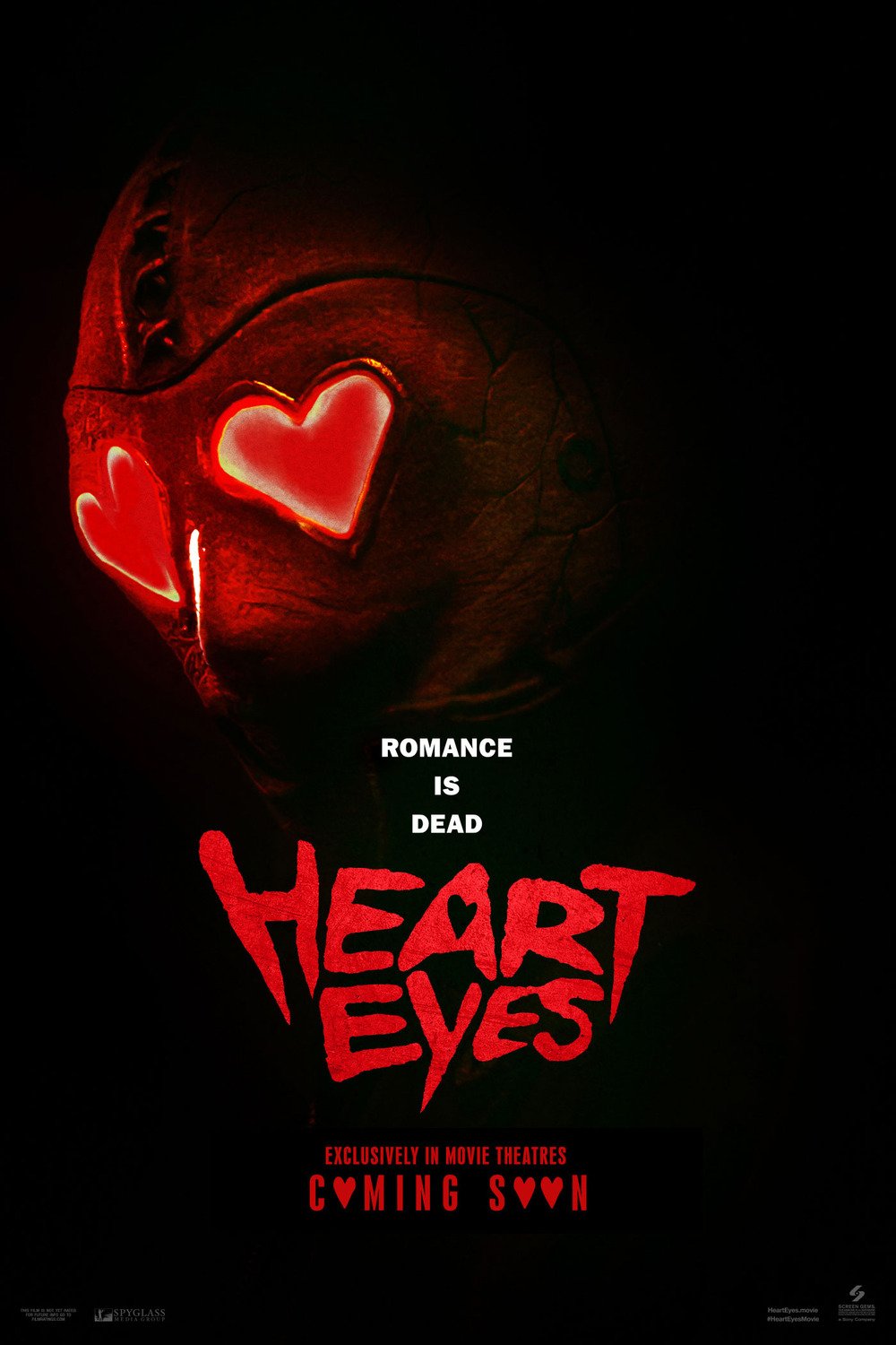 Locandina ufficiale verticale di Heart Eyes del 2025