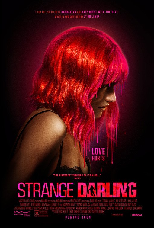Locandina ufficiale di Strange Darling del 2024
