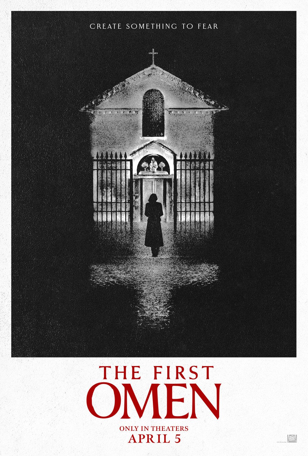 Locandina ufficiale di The First Omen del 2024