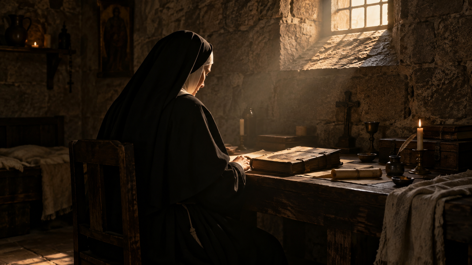 Hildegard von Bingen: visioni, medicina e paura del fuoco celeste
